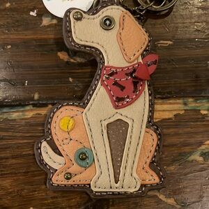 Chala, Tan Dog Keychain